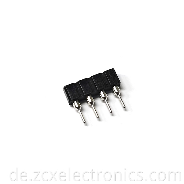 4P Black Female Connectors